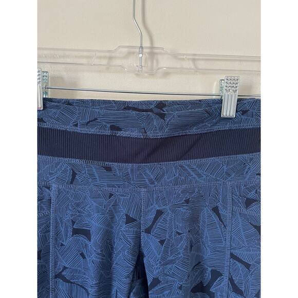 Athleta Full Length Tropical Side Pocket Leggings Blue Size XS - Picture 7 of 11
